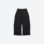 Ruched Moleskin Casual Trousers